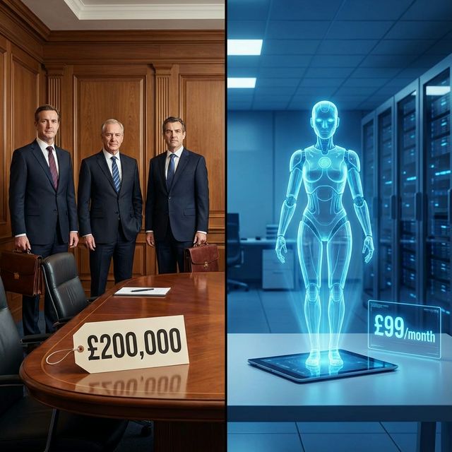 AI vs Management Consultants: The £200,000 Question